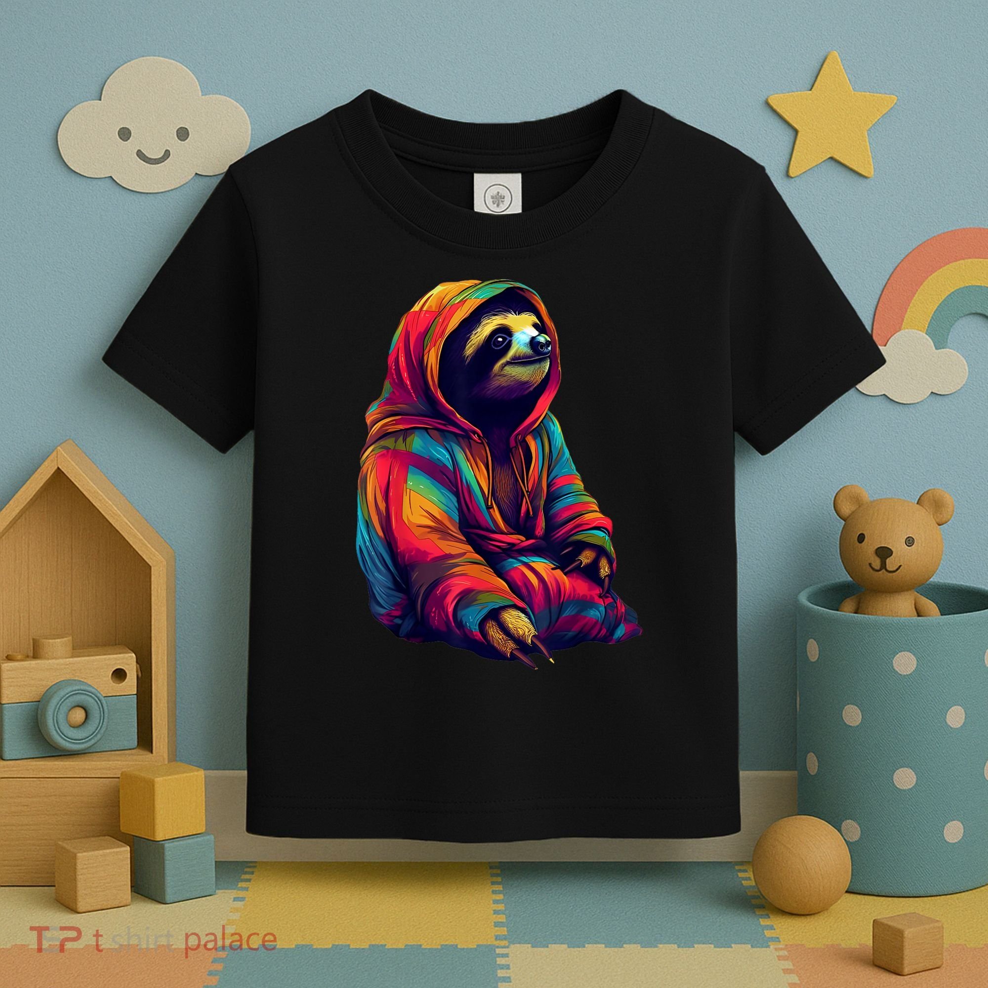 Zen Sloth Toddler T-Shirt