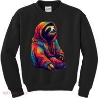 Zen Sloth Kids Sweatshirt thumb 0