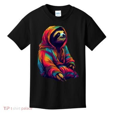 Zen Sloth Kids T-Shirt