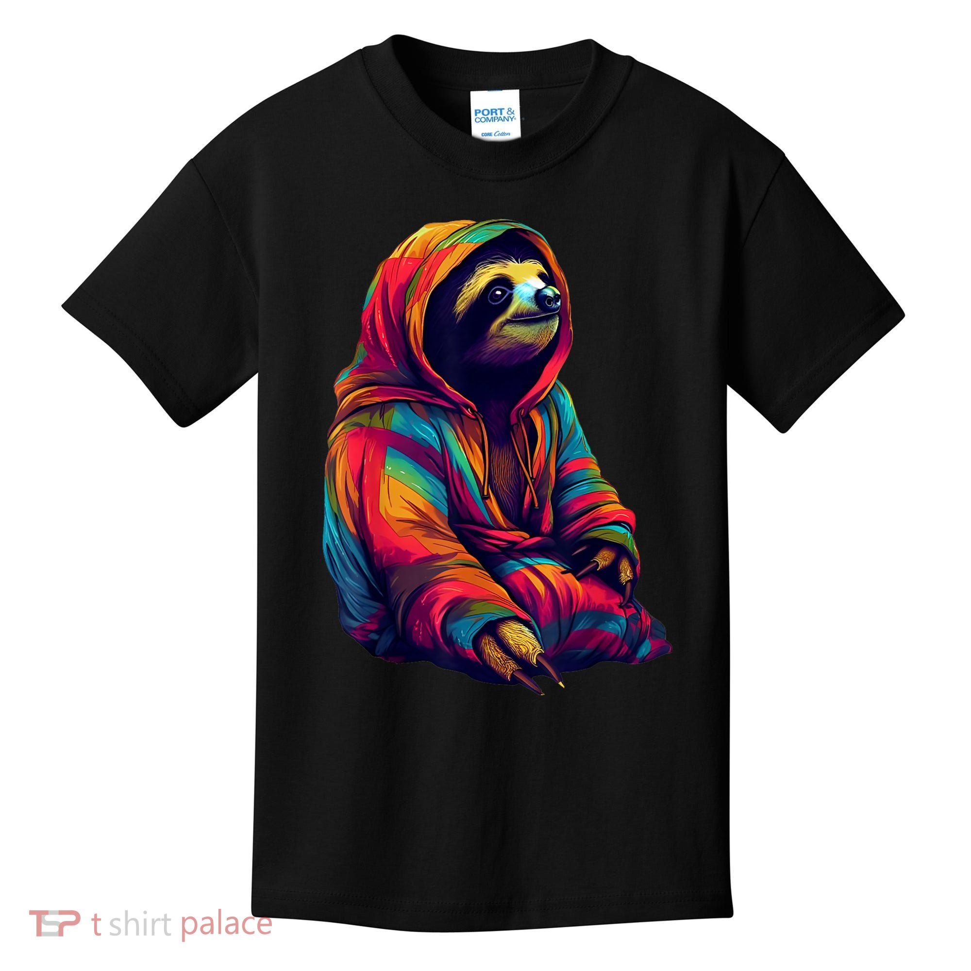 Zen Sloth Kids T-Shirt