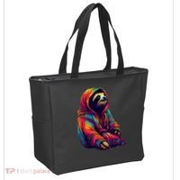 Zen Sloth Tote Bag thumb 2