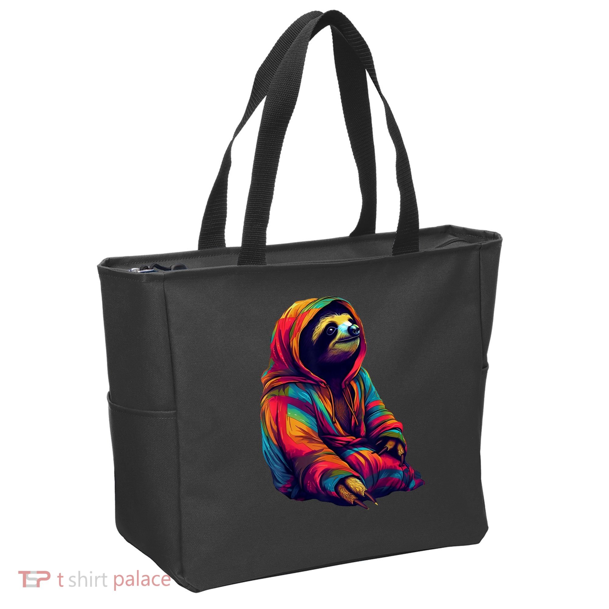 Zen Sloth Tote Bag