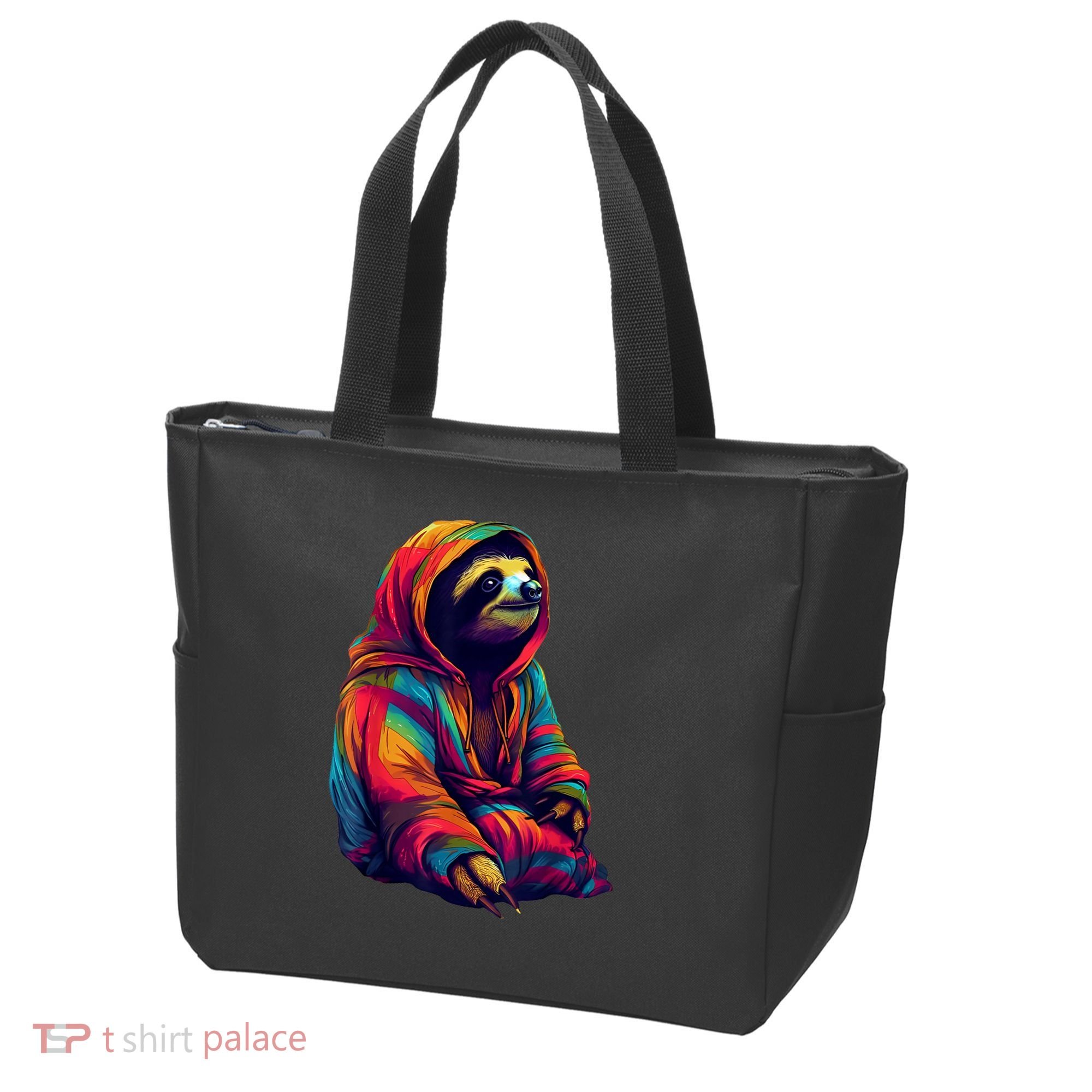 Zen Sloth Tote Bag