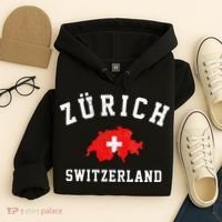 Zurich Switzerland Hoodie thumb 4