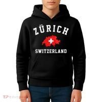 Zurich Switzerland Kids Hoodie thumb 4