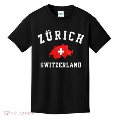 Zurich Switzerland Kids T-Shirt