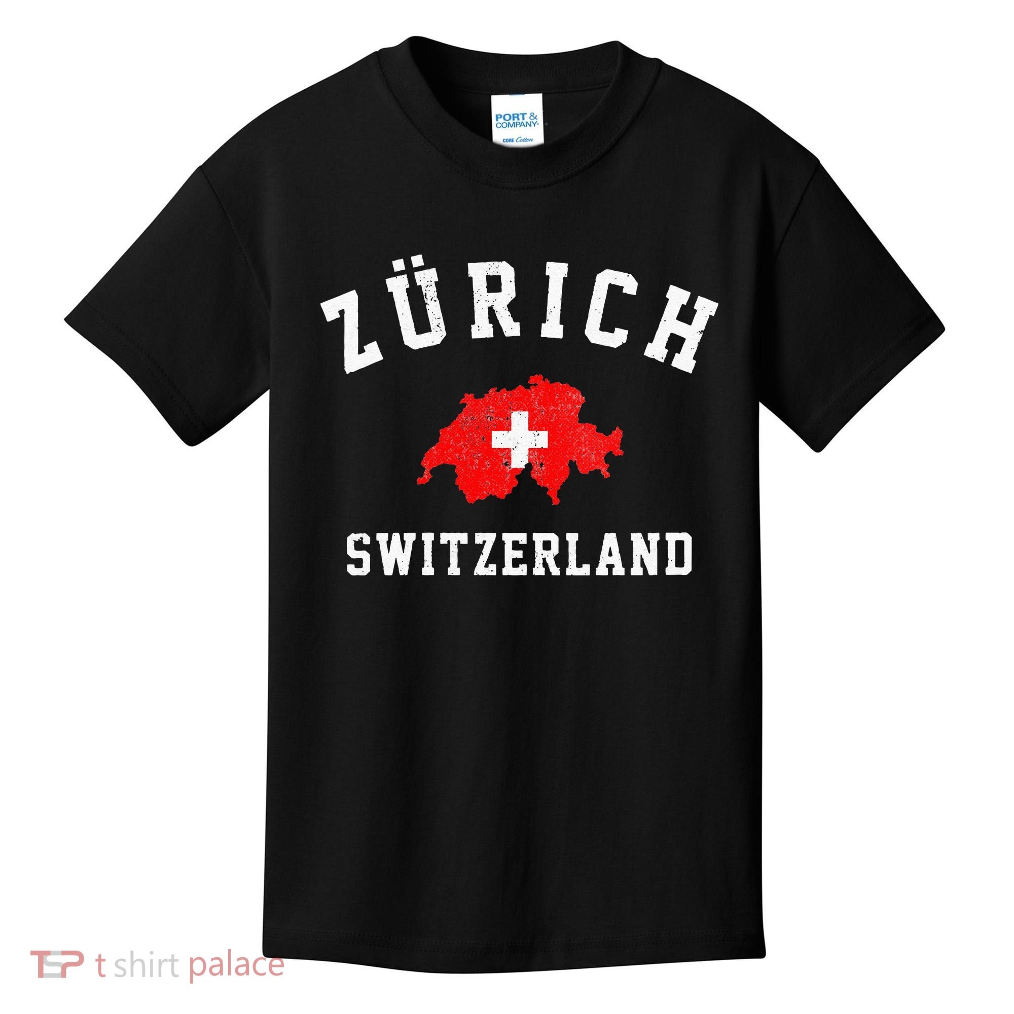 Zurich Switzerland Kids T-Shirt