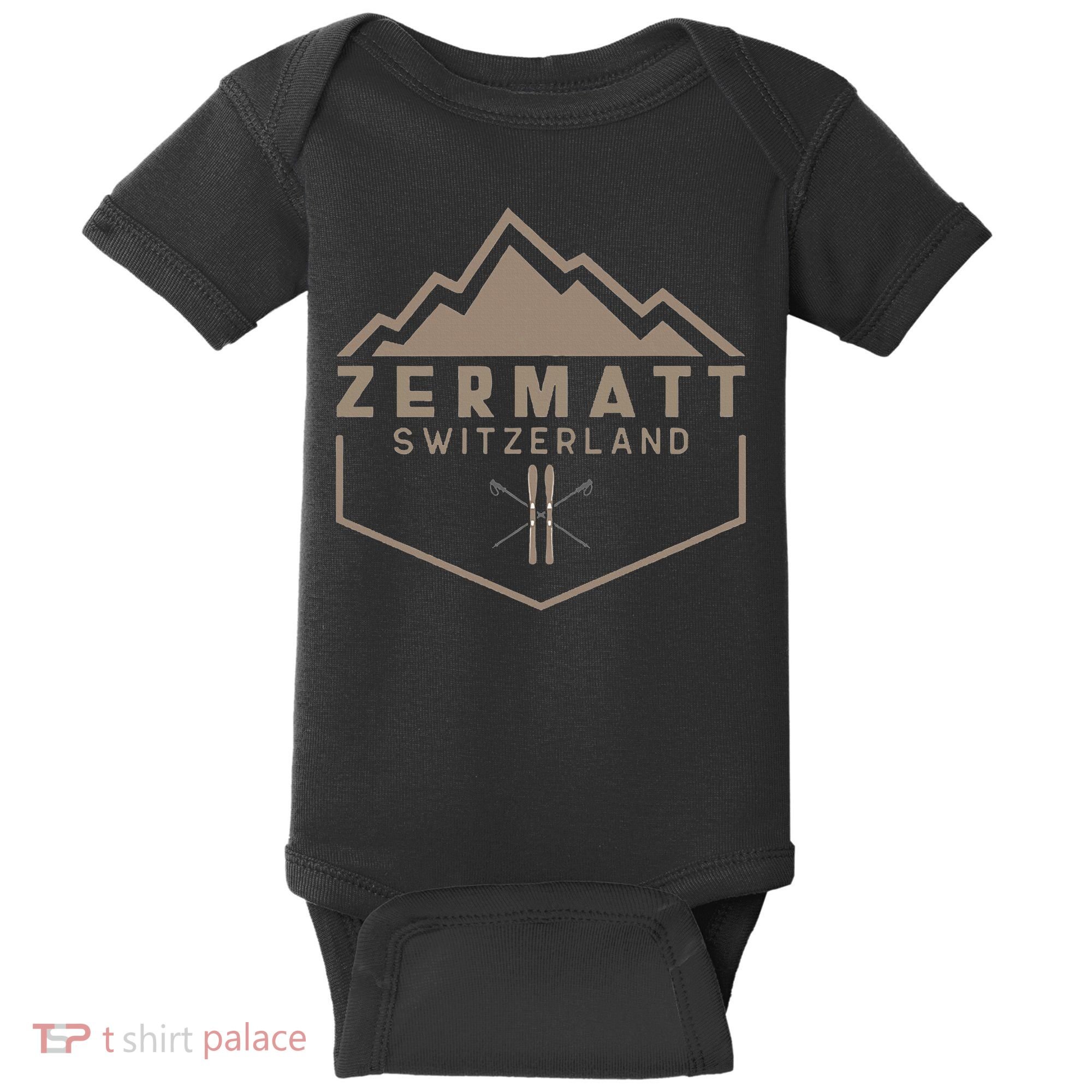 Zermatt Switzerland Baby Bodysuit