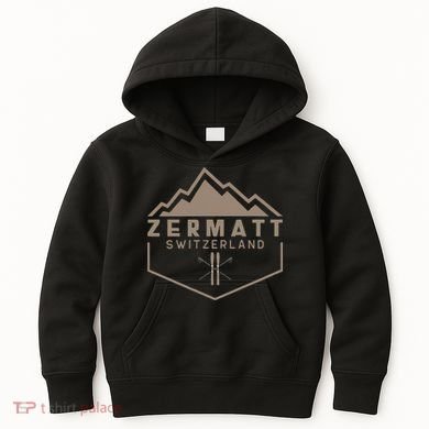 Zermatt Switzerland Kids Hoodie
