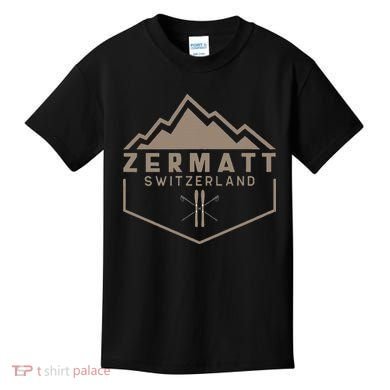 Zermatt Switzerland Kids T-Shirt