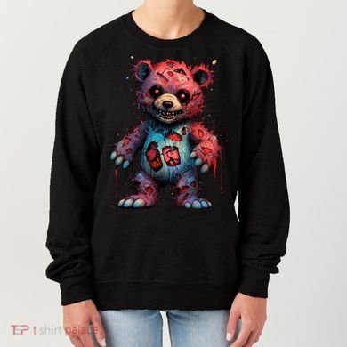 Zombie Teddy Bear Women's Sweatshirt
