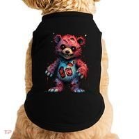 Zombie Teddy Bear Doggie Tank thumb 0