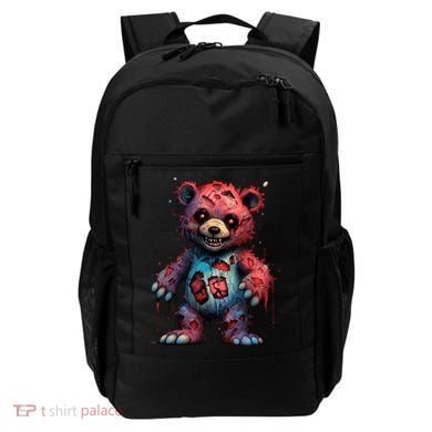 Zombie Teddy Bear Backpack
