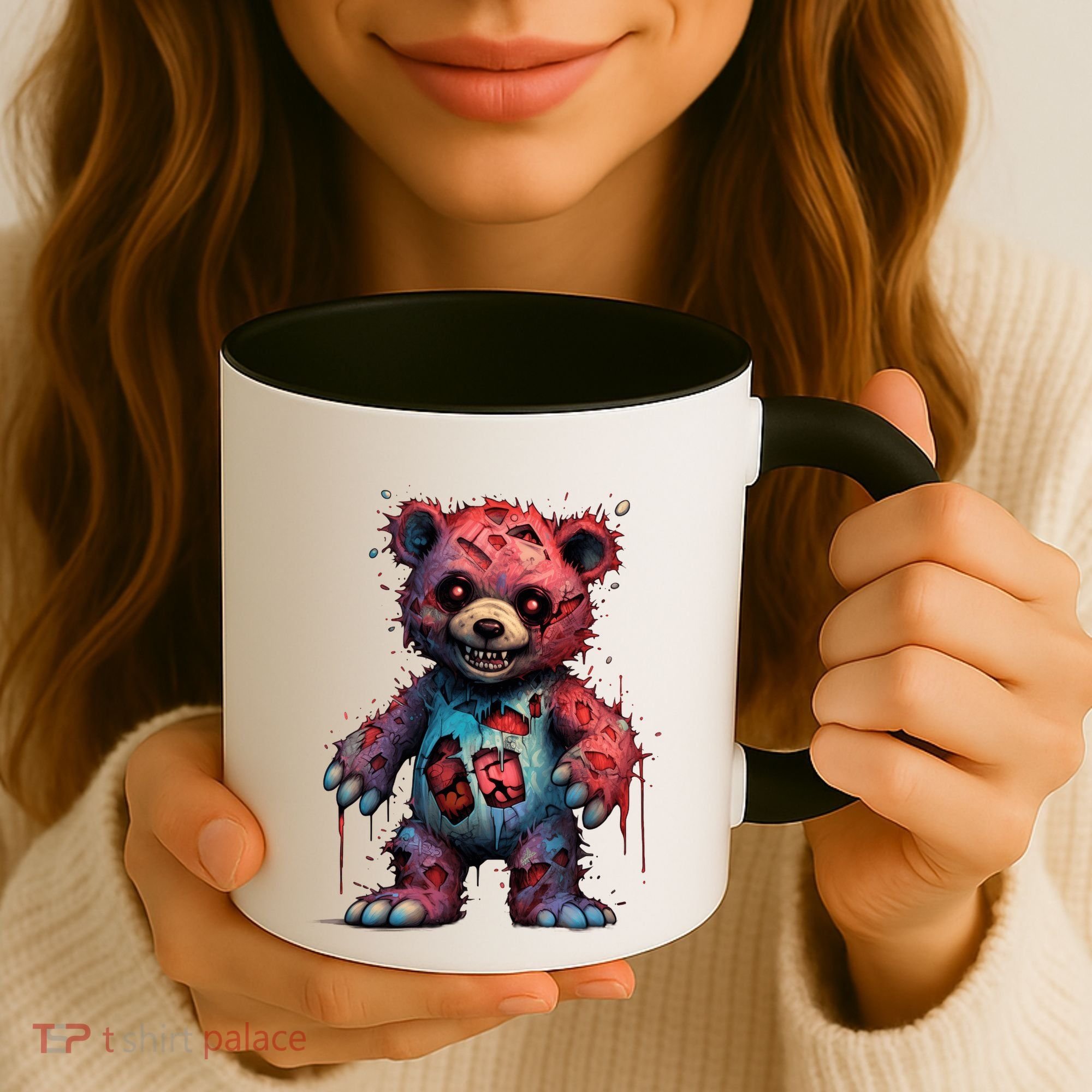 Zombie Teddy Bear Coffee Mug