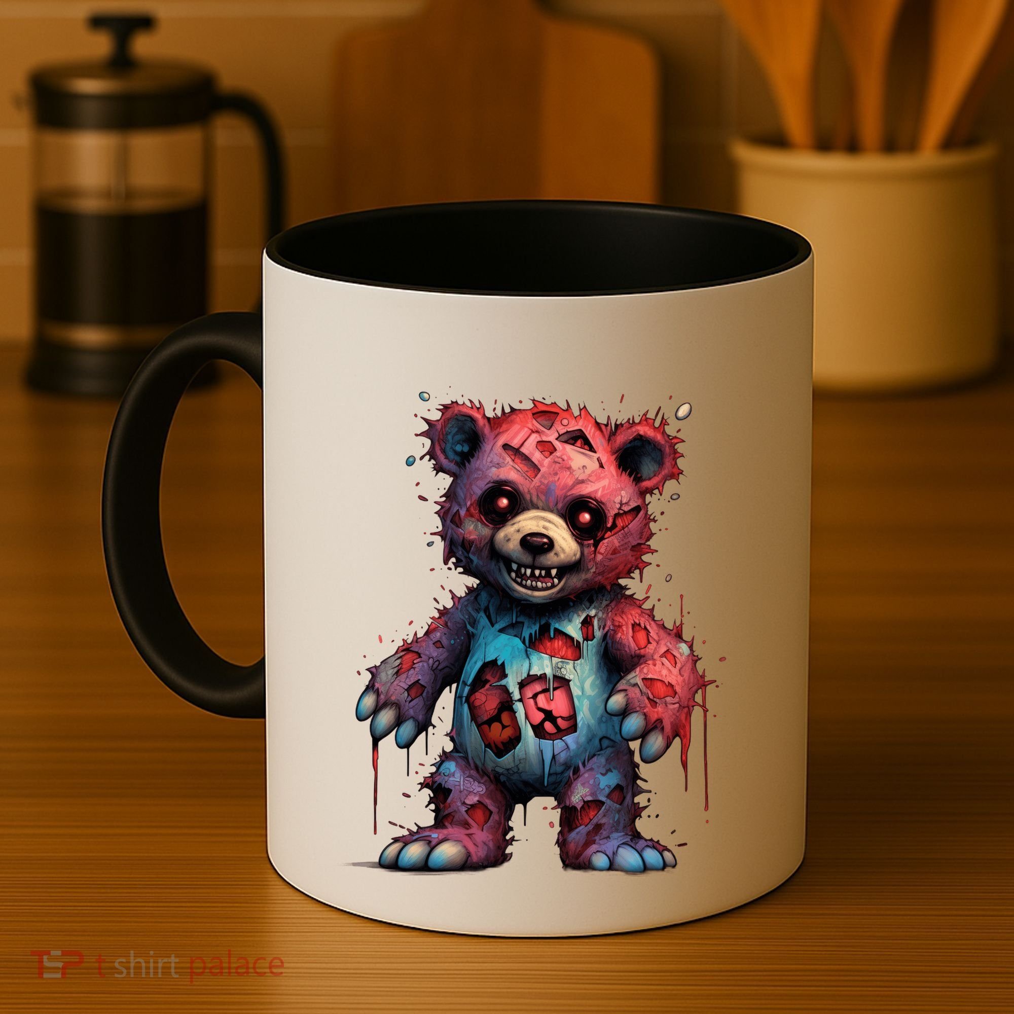 Zombie Teddy Bear Coffee Mug