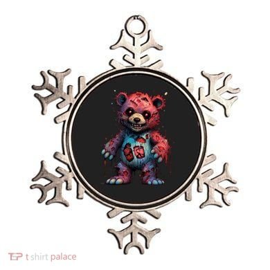 Zombie Teddy Bear Ornament