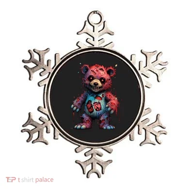 Zombie Teddy Bear Ornament