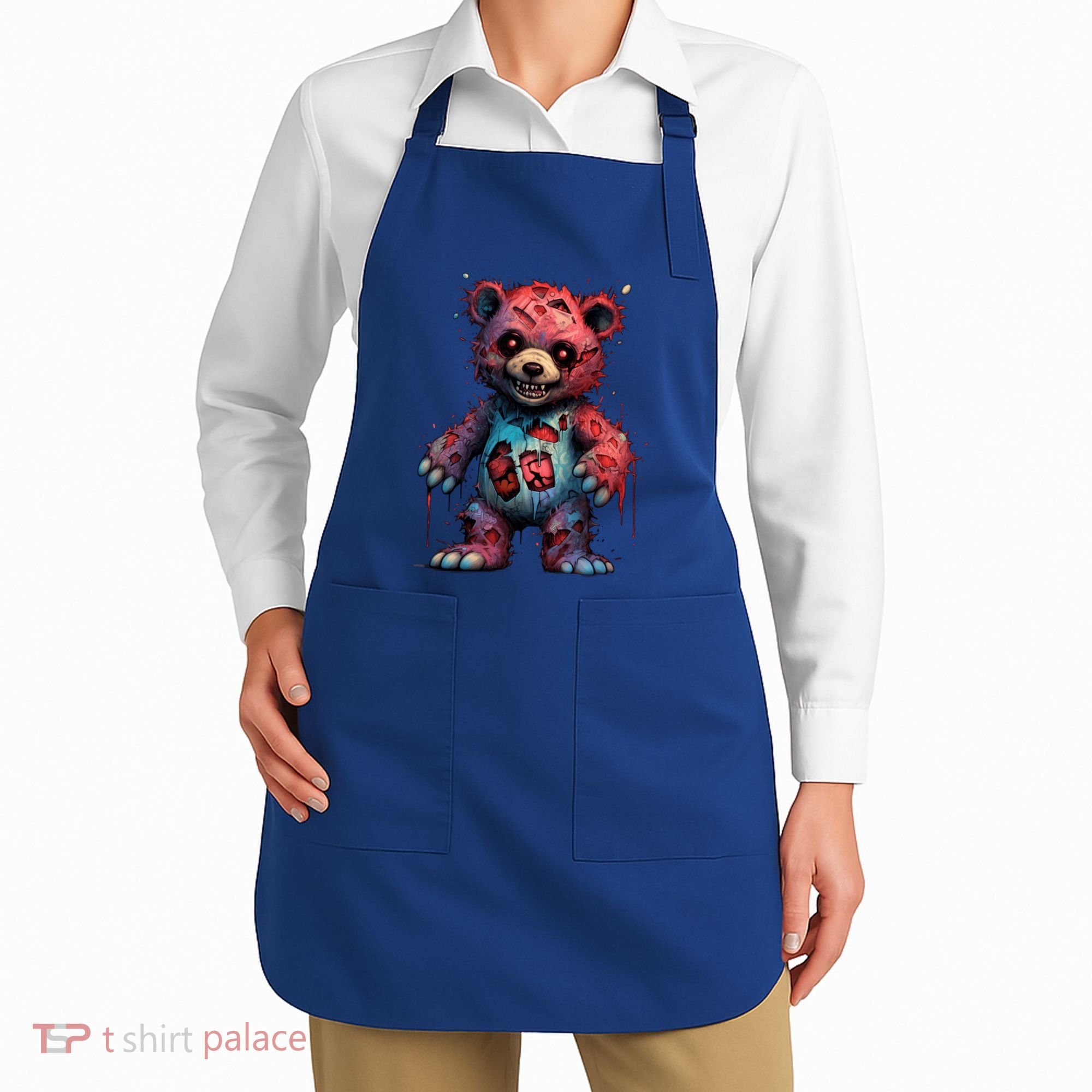 Zombie Teddy Bear Apron