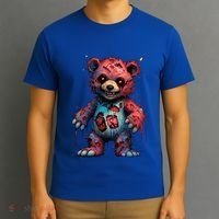 Zombie Teddy Bear T-Shirt thumb 3