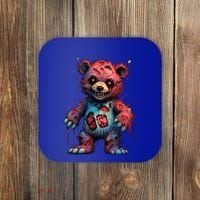 Zombie Teddy Bear Coaster thumb 0