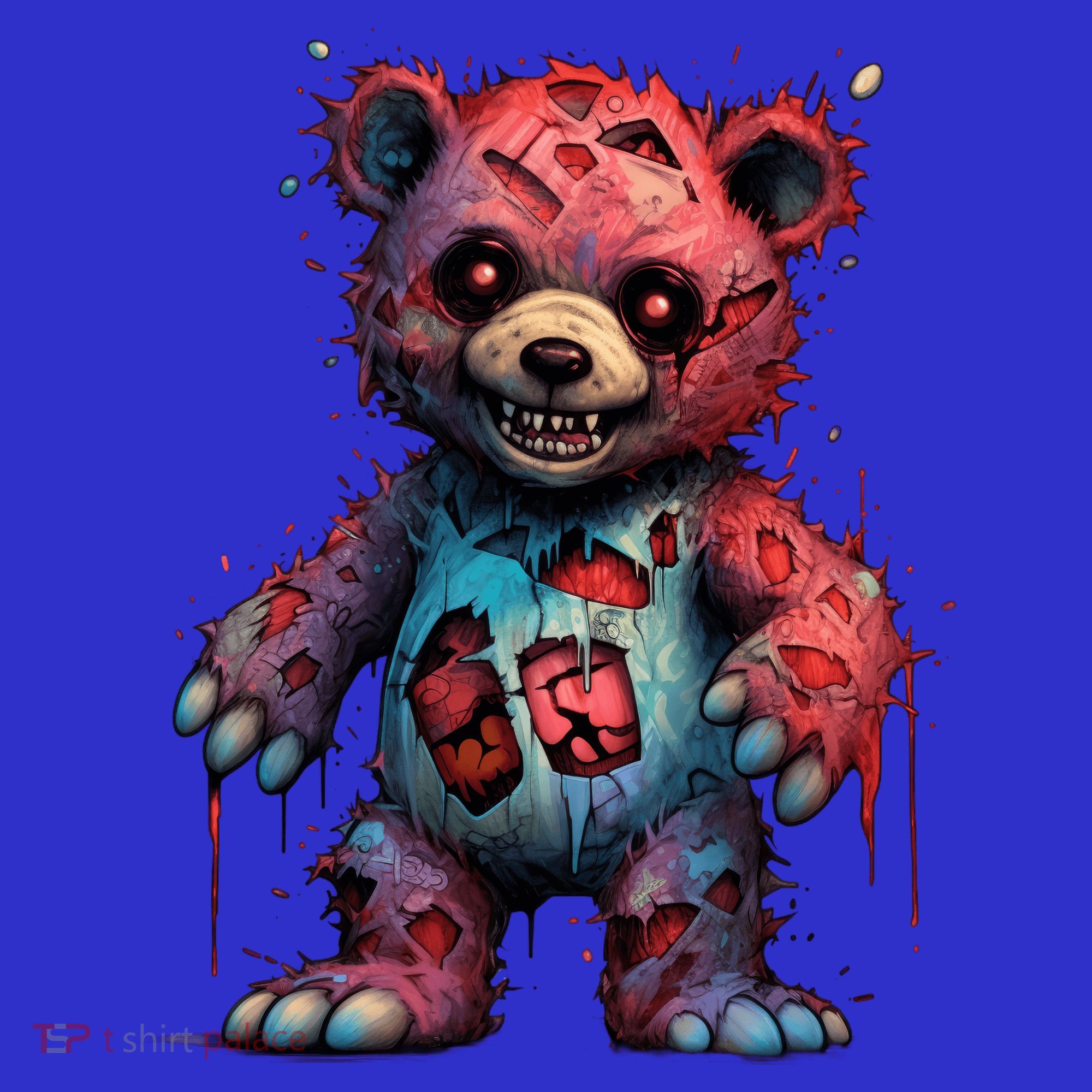 Zombie Teddy Bear Mousepad
