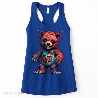 Zombie Teddy Bear Women's Tank Top