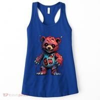 Zombie Teddy Bear Women's Tank Top thumb 0