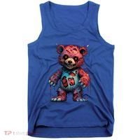 Zombie Teddy Bear Tank Top thumb 0