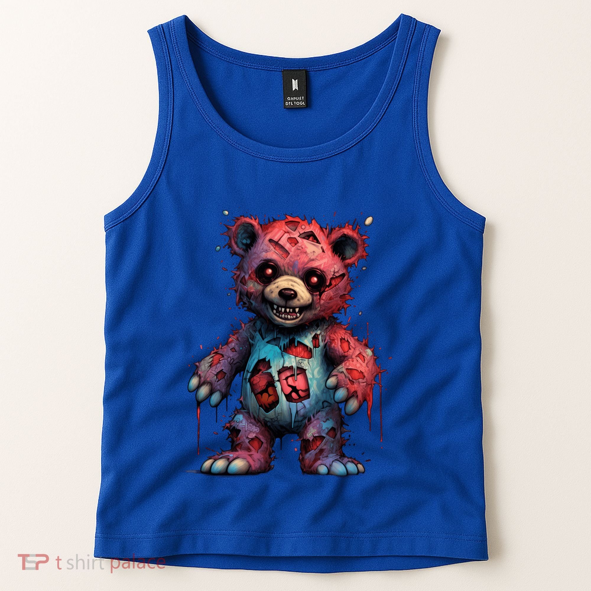 Zombie Teddy Bear Tank Top