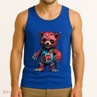 Zombie Teddy Bear Tank Top thumb 3