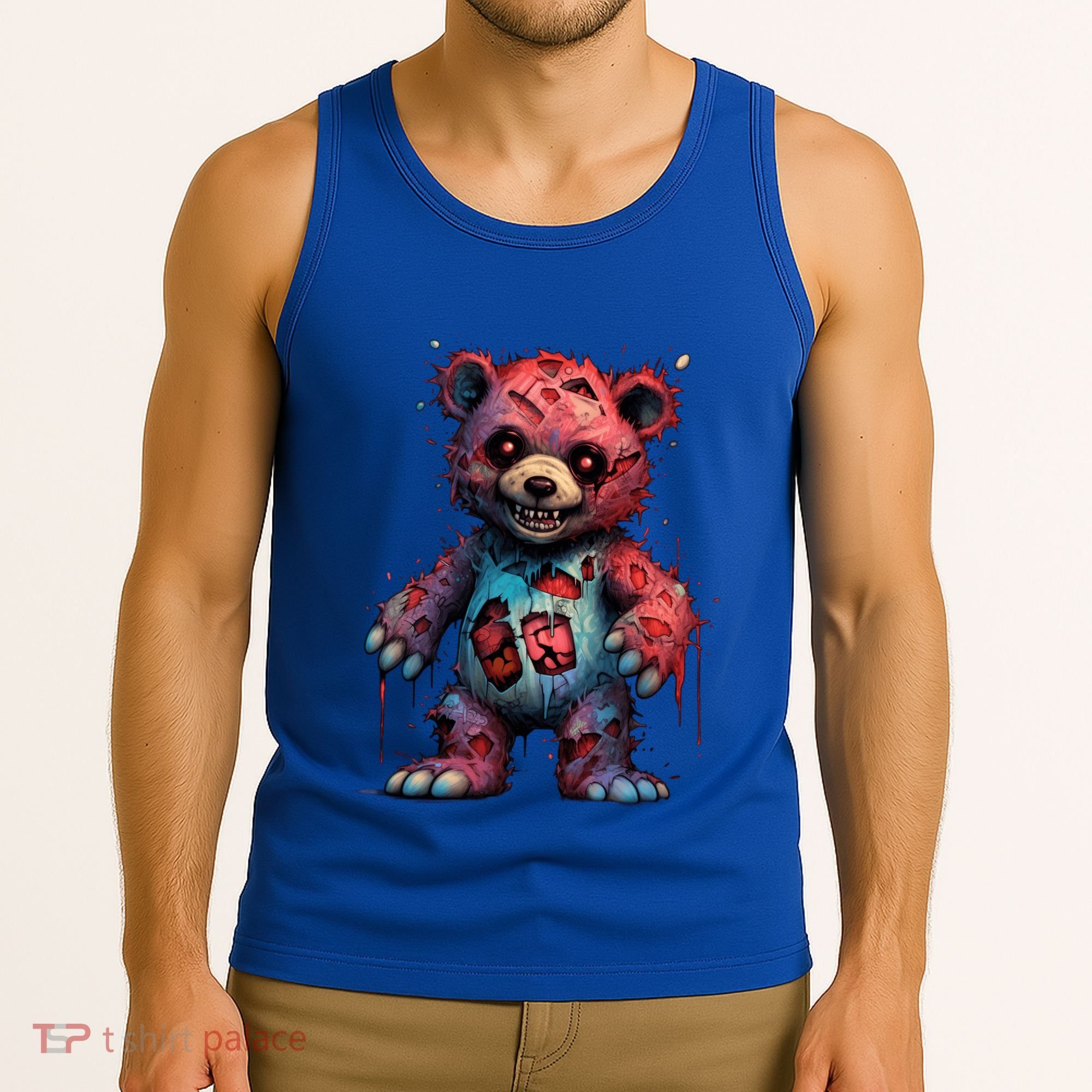 Zombie Teddy Bear Tank Top