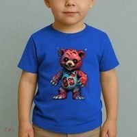 Zombie Teddy Bear Toddler T-Shirt thumb 2