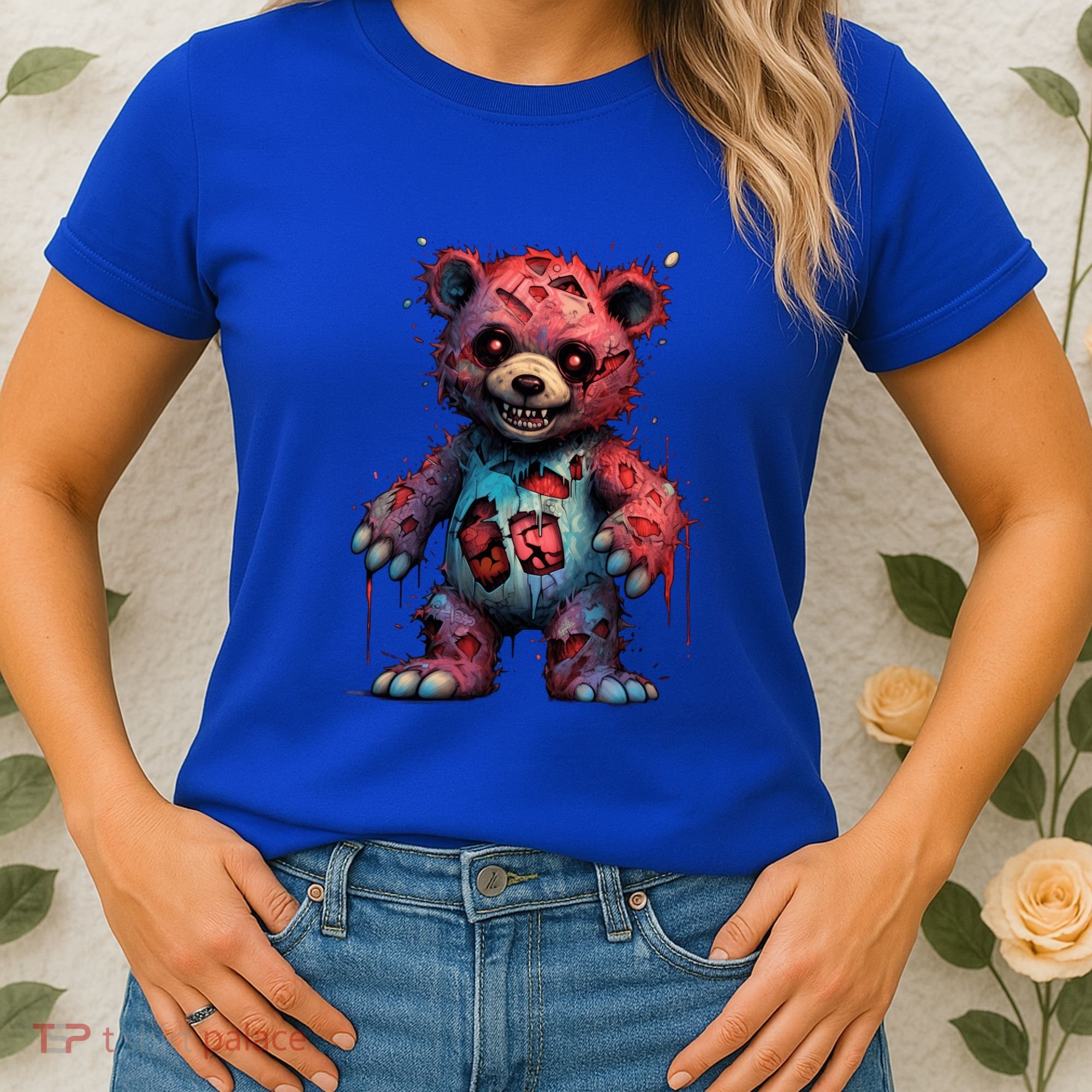 Zombie Teddy Bear Women's T-Shirt