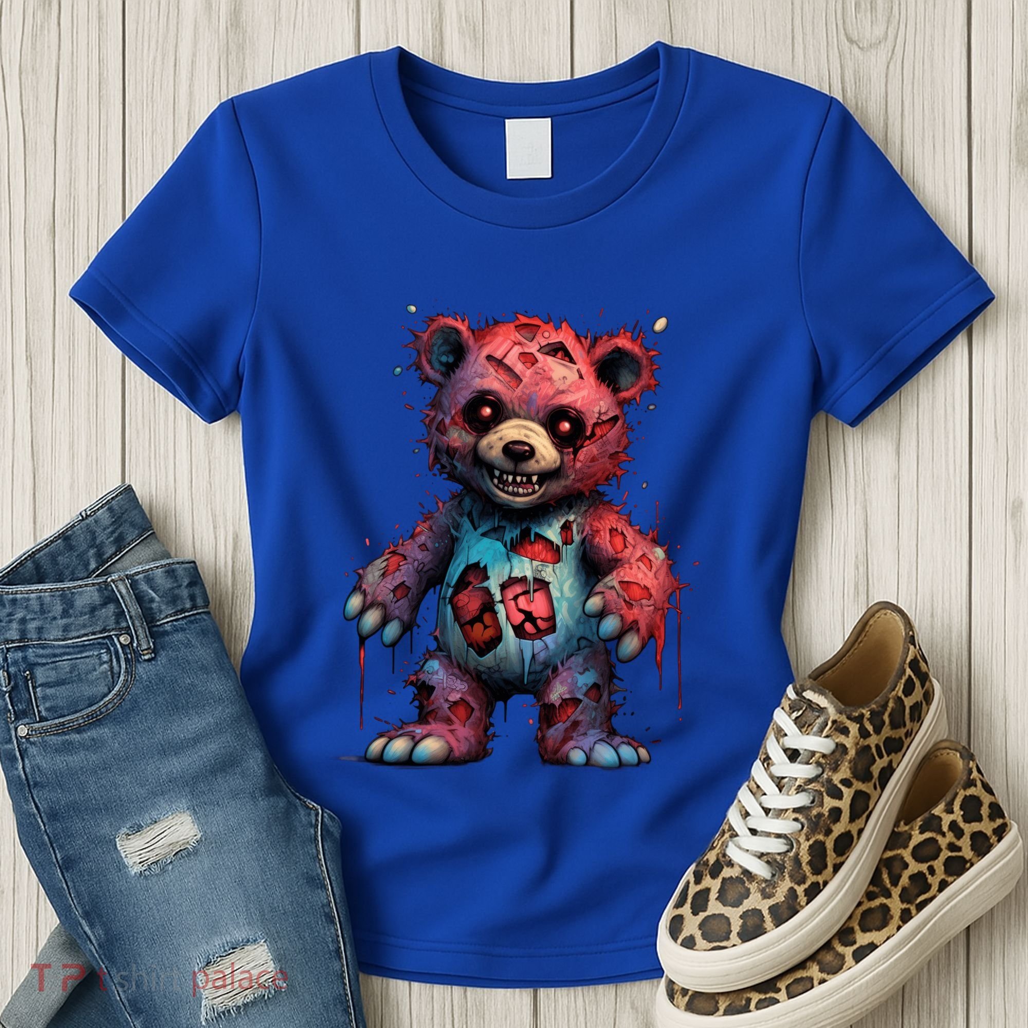 Zombie Teddy Bear Women's T-Shirt