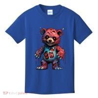 Zombie Teddy Bear Kids T-Shirt thumb 0