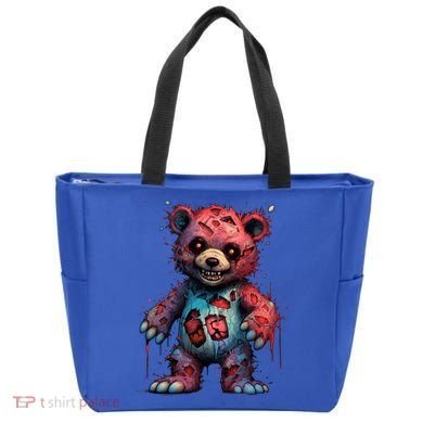 Zombie Teddy Bear Tote Bag