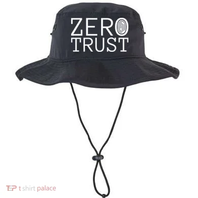 Zero Trust Cyber Security Hacking Programmer Developer Funny Gift Bucket Hat