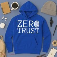 Zero Trust Cyber Security Hacking Programmer Developer Funny Gift Hoodie thumb 3