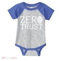 Zero Trust Cyber Security Hacking Programmer Developer Funny Gift Infant Baby Jersey Bodysuit thumb 0