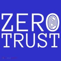 Zero Trust Cyber Security Hacking Programmer Developer Funny Gift Visor thumb 3