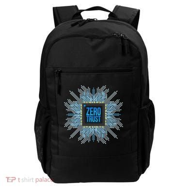 Zero Trust Cyber Security Hacking Programmer Developer Funny Gift Backpack