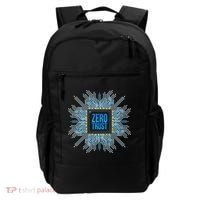 Zero Trust Cyber Security Hacking Programmer Developer Funny Gift Backpack thumb 0