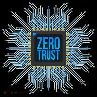 Zero Trust Cyber Security Hacking Programmer Developer Funny Gift Coaster thumb 2