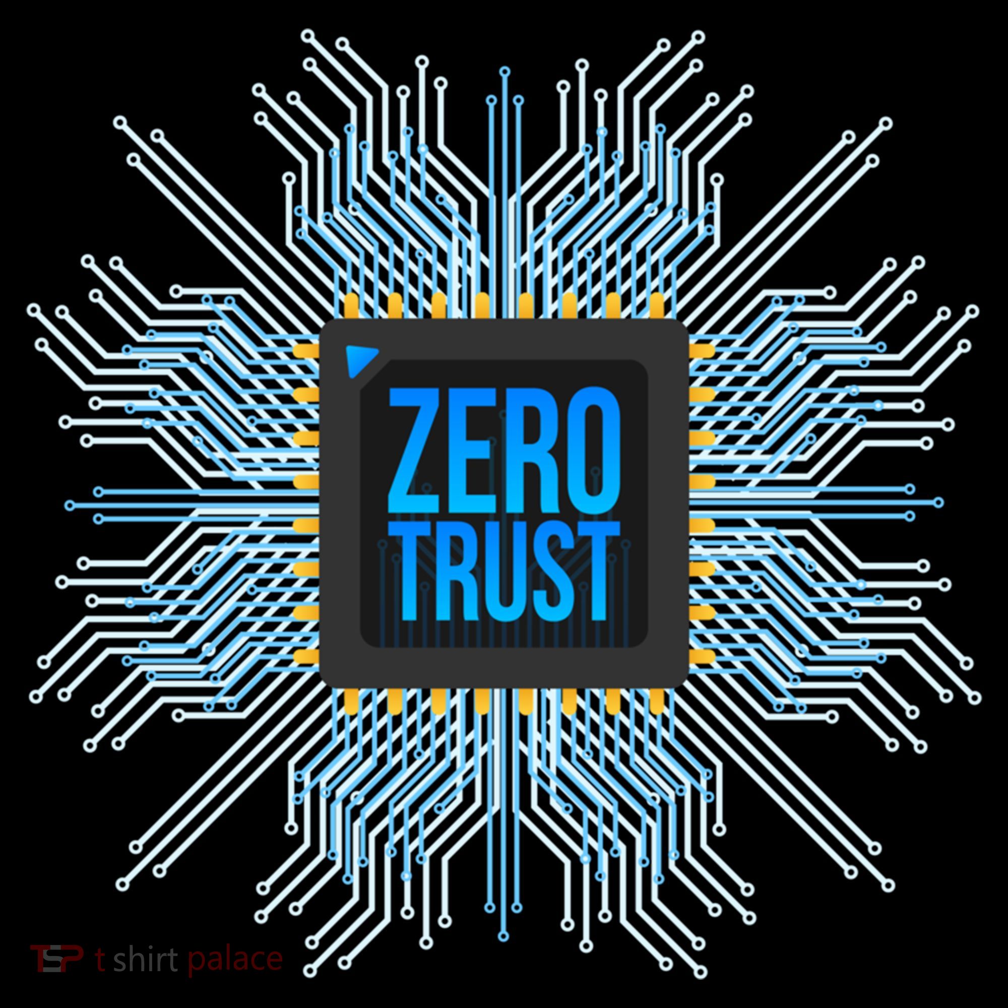 Zero Trust Cyber Security Hacking Programmer Developer Funny Gift Toddler Hoodie