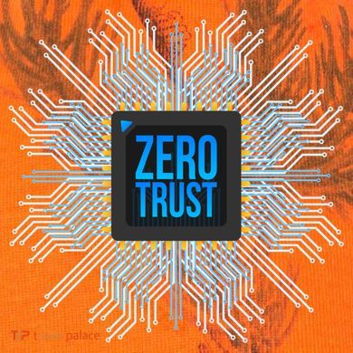 Zero Trust Cyber Security Hacking Programmer Developer Funny Gift Kati Licensed 12" Camo Cuffed Beanie