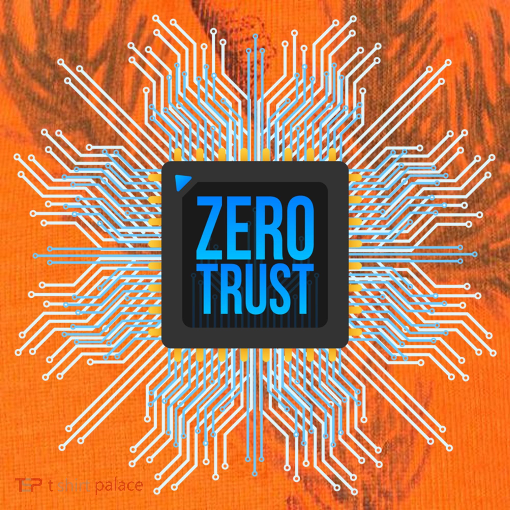 Zero Trust Cyber Security Hacking Programmer Developer Funny Gift Kati Licensed 12" Camo Cuffed Beanie