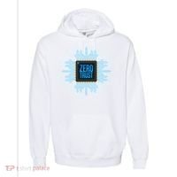 Zero Trust Cyber Security Hacking Programmer Developer Funny Gift Comfort Colors Garment-Dyed Hooded Sweatshirt thumb 0