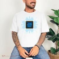 Zero Trust Cyber Security Hacking Programmer Developer Funny Gift Comfort Colors T-Shirt thumb 3
