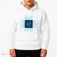 Zero Trust Cyber Security Hacking Programmer Developer Funny Gift Hoodie thumb 2