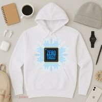 Zero Trust Cyber Security Hacking Programmer Developer Funny Gift Hoodie thumb 3